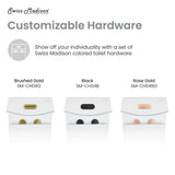 Swiss Madison St. Tropez One-Piece Elongated Toilet Vortex Dual-Flush 1.1/1.6 gpf (6 - Pack)