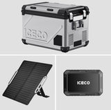 ICECO APL55-Silver Dual Zone 12 Volt Fridge