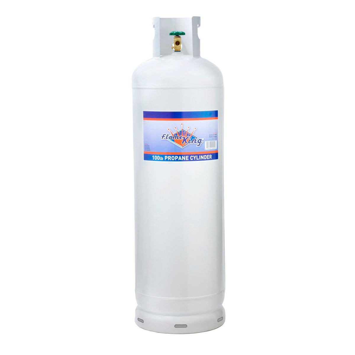 Flame King 100lb Empty Propane Tank LP Cylinder with POL Valve – Grow ...