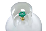 Flame King 100lb Empty Propane Tank LP Cylinder with POL Valve