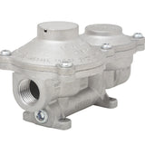 Flame King 2-Stage 160,000 BTU Propane LP Vertical Super Compact Regulator