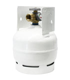 Flame King 3lb Propane Tank LP Cylinder with Gauge and OPD