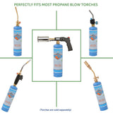 Flame King 1lb Refillable Propane Tank Welding LP Cylinder 14.1