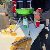 Flame King Multi-Function Portable BBQ Grill Camp Stove Camping