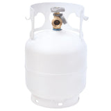 Flame King Portable 5lb Propane Tank LP Cylinder with OPD & Gauge