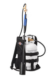 Flame King Propane Tank Backpack Carrier for 5lb or 10lb Cylinder For Weed Burner Torch