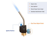 Flame King Trigger Start Lighter Welding Propane Gas Blow Torch Head