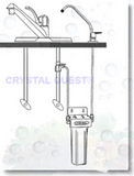 Fluoride Removal + SMART Single Under Sink Water Filter System