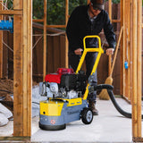 10" Honda Concrete Floor Grinder 10HP GXV390 Motor for Smoothing, Floor Prep, Coatings