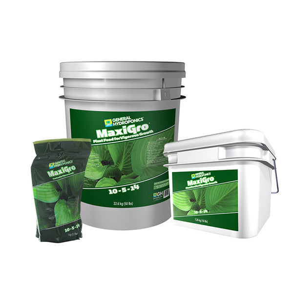 General Hydroponics®, MaxiGro™, 10-5-14, Maxi Series™, Plant Food For ...