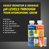 General Hydroponics®, pH Control Kit (includes pH up, pH down, and pH test indicators) [Case of 12]