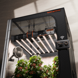 Spider Farmer G1000W LED Grow Light + 5' x 5' Grow Tent + 6" Inline Fan Combo with Temperature and Humidity Controller + 6" Clip Fan