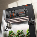 Spider Farmer G4500 LED Grow Light + 2.3' x 4.6' Grow Tent + 4" Inline Fan Combo with Temperature and Humidity Controller + 6" Clip Fan