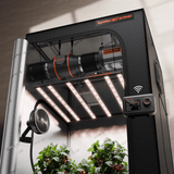 Spider Farmer G5000 LED Grow Light + 4' x 4' Grow Tent + 6" Inline Fan Combo with Temperature and Humidity Controller + 6" Clip Fan