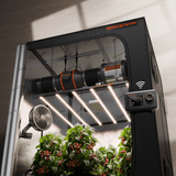Spider Farmer G8600 LED Grow Light + 5' x 5' Grow Tent + 6" Inline Fan Combo with Temperature and Humidity Controller + 6" Clip Fan