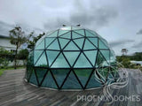 Phoenix Domes Glass Dome - Glass Panel Geodesic Dome