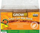 GROW!T Coco Coir Mix Brick pack of 3