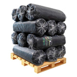 Grow1 6'x300' – Black Landscape Ground Cover Weed Mat Barrier