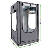 HDG44 Grow Tent - (4' x 4' x 6'5")