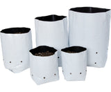 Hydrofarm Black & White Grow Bag 2 gal (20 packs of 25)
