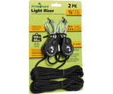 Hydrofarm Light Riser Hanging System w/Push Button Release 1/8"