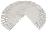Hydrofarm Plastic Plant Marker White 6" x 5/8" pack of 50