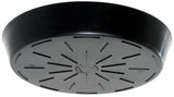 Hydrofarm Super-Sized Black Saucer #25 pack of 5