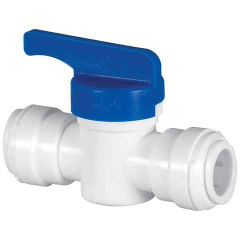 Hydro-Logic 1/2 in QC x 1/2 in QC Inline Shut Off Valve