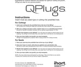 iHORT Q-Plug Cubes bag of 50 Seed Starting/Cloning