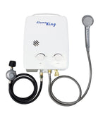 Flame King Tankless Outdoor Portable Camping Hot Shower Propane Gas 5L 1.32GPM Water Heater 34,000 BTU