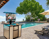 Outdoor Entertainment Center with 32", 43" Outdoor TV Lift