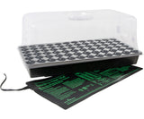 Jump Start Hot House w/Heat Mat Tray 72-Cell Insert 7.5" dome