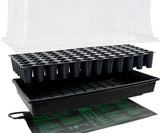Jump Start Hot House w/Heat Mat Tray 72-Cell Insert 7.5" dome
