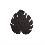 Kostr™ - Double sided leaf-shaped plant pot coaster - Cork + Pineapple leather