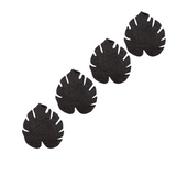 Kostr™ - Double sided leaf-shaped plant pot coaster - Cork + Pineapple leather