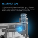 AC Infinity Auto-Fill Upgrade Valve Kit for Self-Watering Base, Enables Automatic Refills from Larger Reservoir, 4-Pack