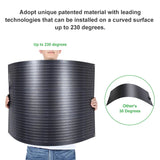 Lensun 150W 12V Black Flexible Solar Panel