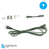 Lightech 2' T5 Florescent Single Light W/ Reflector 24W 6500k