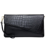 Litchi grain top layer cowhide fashion Shoulder bag Multifunctional leather Clutch bag Large capacity crossbody bags for women