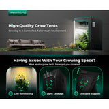 Mars Hydro 2' 4" x 2' 4" x 5' 4" (70cm x 70cm x 160cm) Indoor Grow