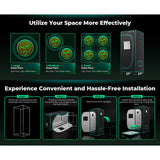 Mars Hydro 2' 4" x 2' 4" x 5' 4" (70cm x 70cm x 160cm) Indoor Grow