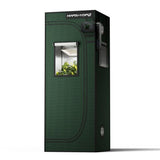 Mars Hydro 2x2 Grow Tent Pro 24" x 24" x 63" - 2000D Lightproof with High-Reflective Mylar & Large Viewing Window