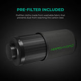 Mars Hydro 4" Inline Air Carbon Filter