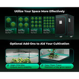 Mars Hydro 4' x 4' x 6' 8" (120cm x 120cm x 200cm) Indoor Grow Tent