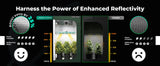 Mars Hydro 4x4 Grow Tent Pro 48 x 48 x 80 Inches - 2000D Reflective Mylar