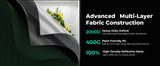 Mars Hydro 4x4 Grow Tent Pro 48 x 48 x 80 Inches - 2000D Reflective Mylar