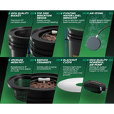 Mars Hydro 5-Gallon Deep Water Culture Hydroponic System Kit w/ 2