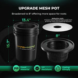 Mars Hydro 5-Gallon Deep Water Culture Hydroponic System Kit w/ 2