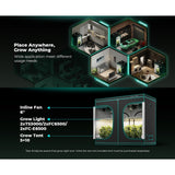Mars Hydro 5' x 10' x 6' 8" (150cm x 300cm x 200cm) Indoor Grow Tent