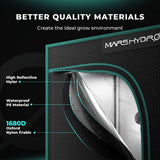 Mars Hydro 5' x 5' x 6' 8" (150cm x 150cm x 200cm) Indoor Grow Tent
